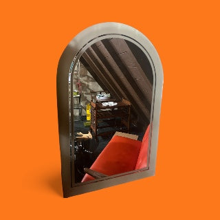 Post Modern Frosted Arch Mirror
