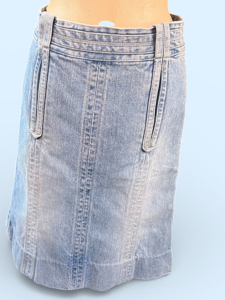 Marc Jacobs Flared Denim Skirt