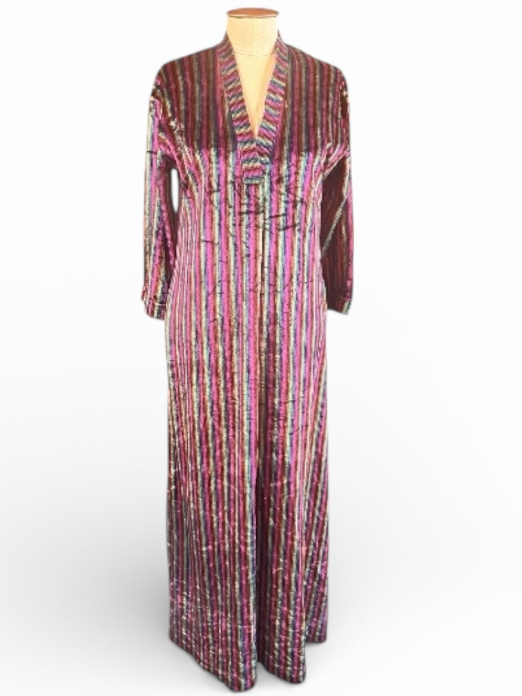 Stunning Vintage Velvet Caftan