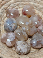 Crystal Polished Stone Hearts