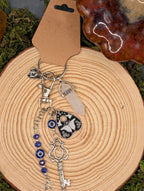 Whimsical Charm Crystal Keychains