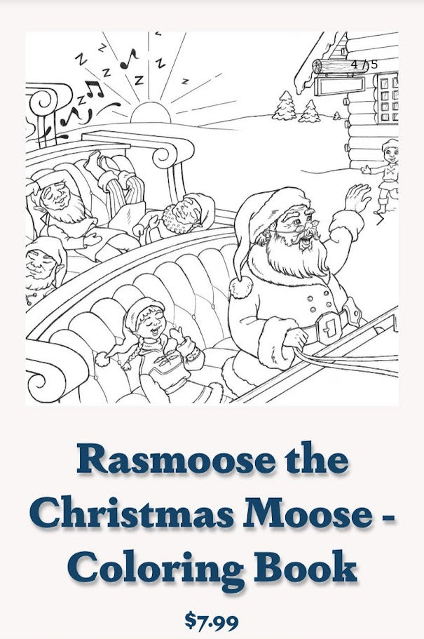 Rasmoose Hardcover Book by Helle Brisson & Helle Urban