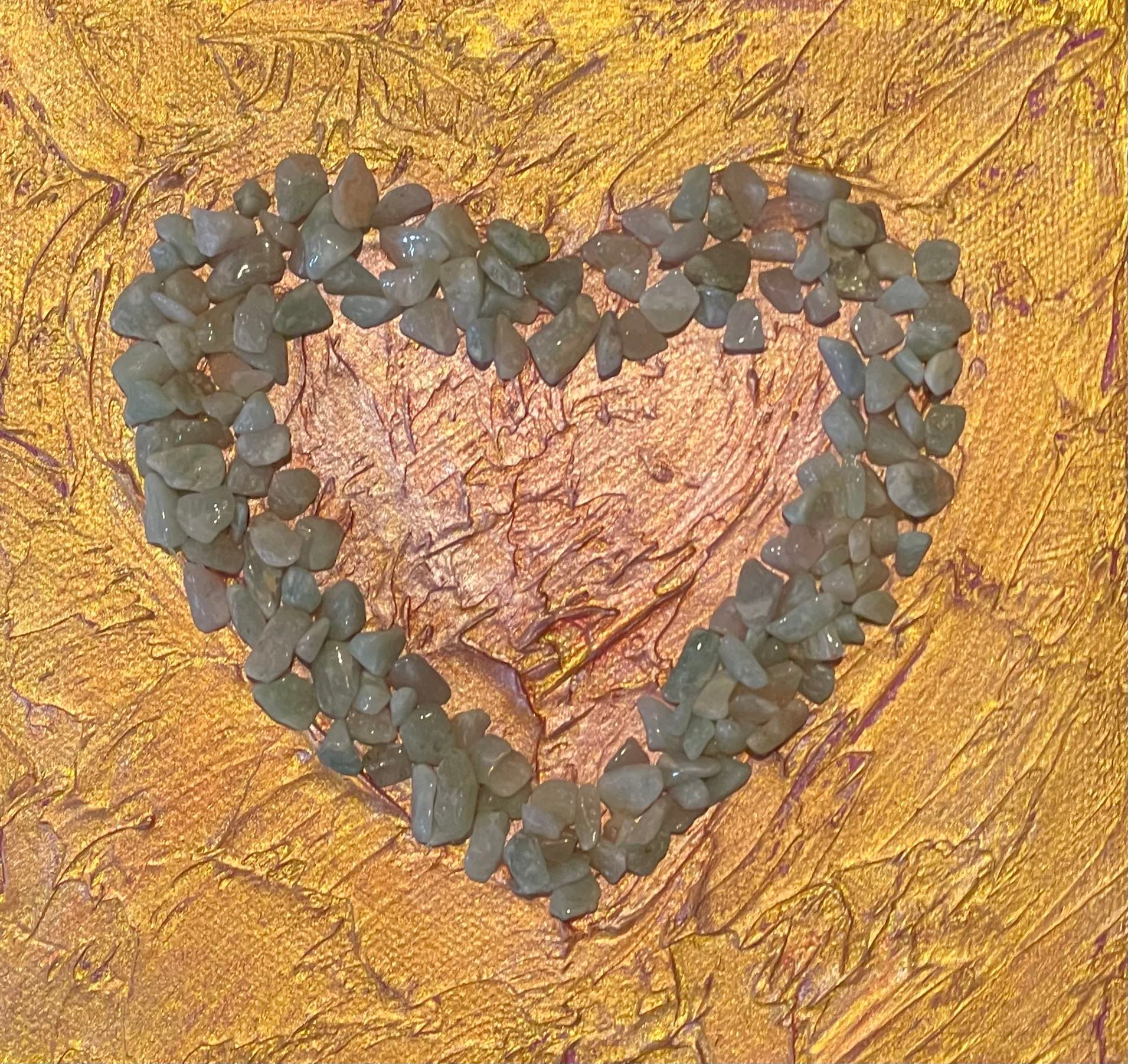 Rose Gold Heart