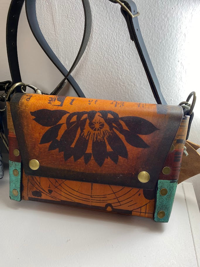 Leather Satchel by Matt Gunnell