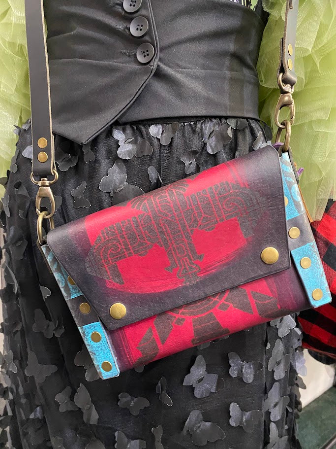 Leather Satchel by Matt Gunnell