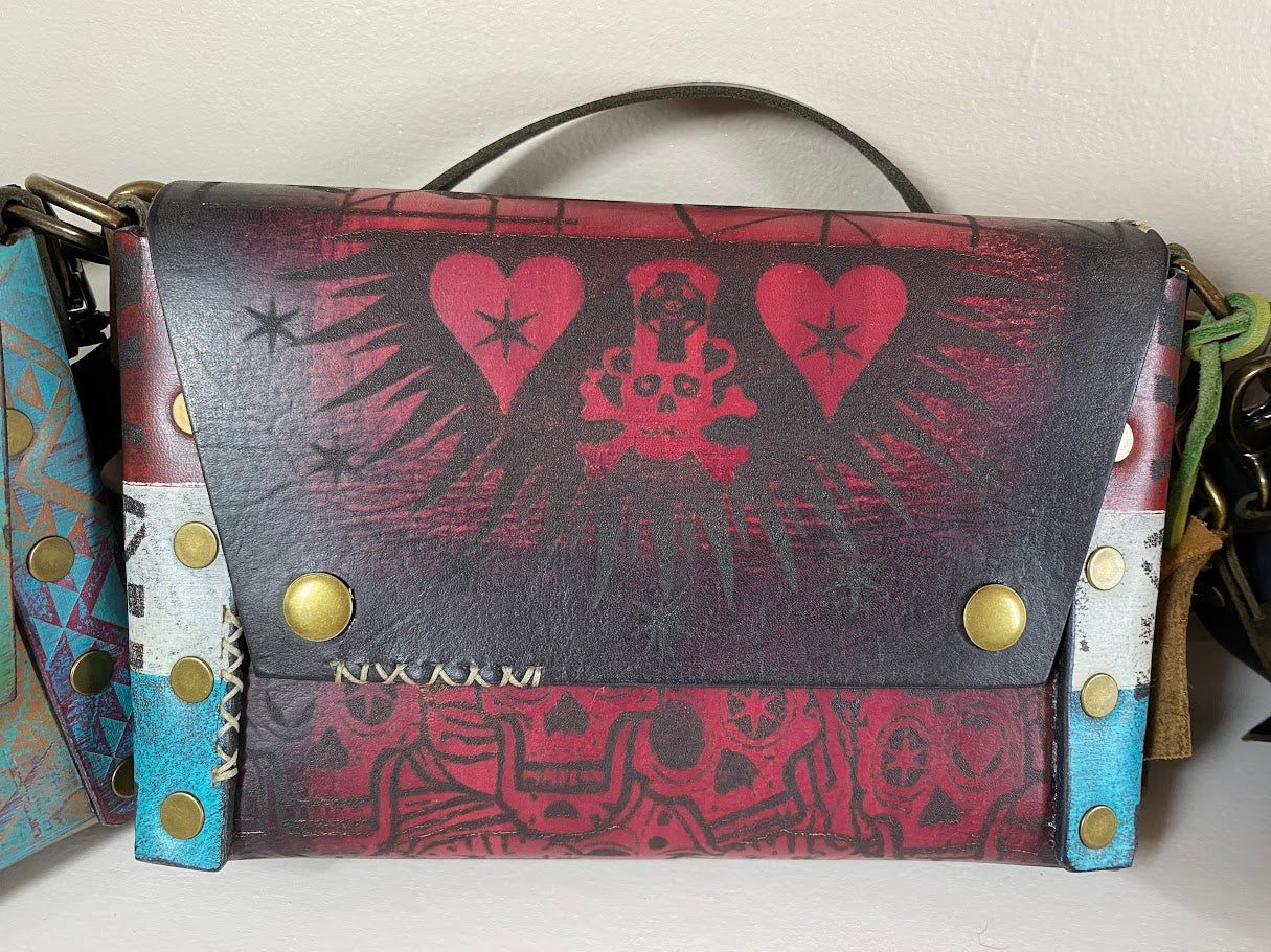 Leather Satchel by Matt Gunnell