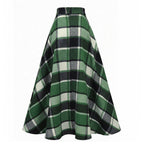 The Highland Wanderer | Heritage Plaid Maxi Skirt