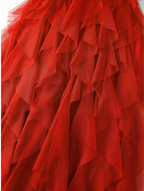 The Wild Rhapsody | Boho Cascading Tulle Ruffle Cocktail Skirt