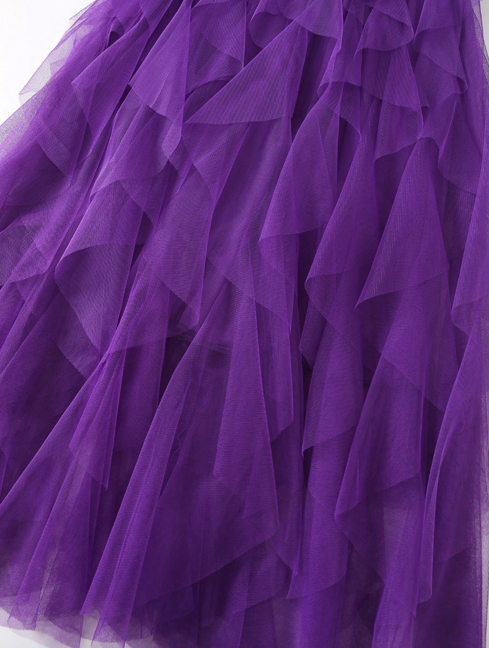 The Wild Rhapsody | Boho Cascading Tulle Ruffle Cocktail Skirt