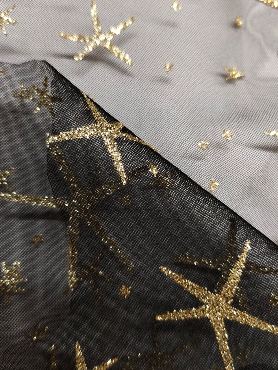 Mystical Stardust | Celestial Tulle Maxi Skirt