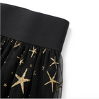 Mystical Stardust | Celestial Tulle Maxi Skirt