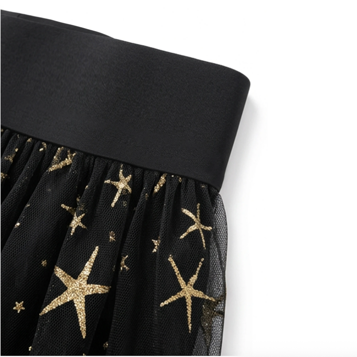 Mystical Stardust | Celestial Tulle Maxi Skirt