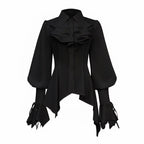 The Rebellious Heiress | Victorian Corset Ruffle Blouse