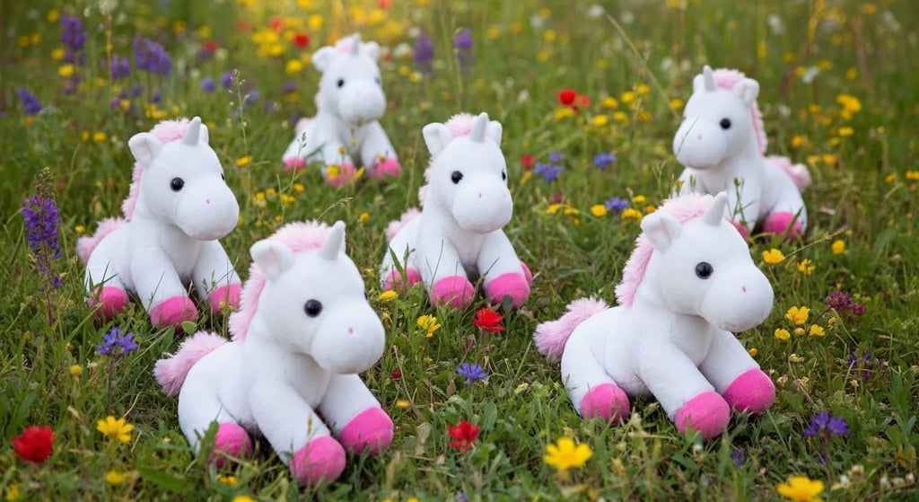 Canned Unicorn – Whimsical Idyllwild Forest Myth Plush Collectible in a Can (White)