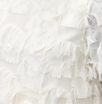 The Beautifully Unraveled | Fringed Textural T-Blouse