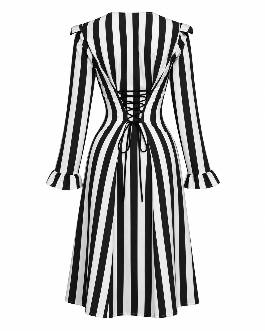 The Striped Renegade | Victorian Corset Tailcoat Jacket