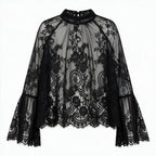 The Forgotten Romance | Victorian Lace Bell Sleeve Blouse