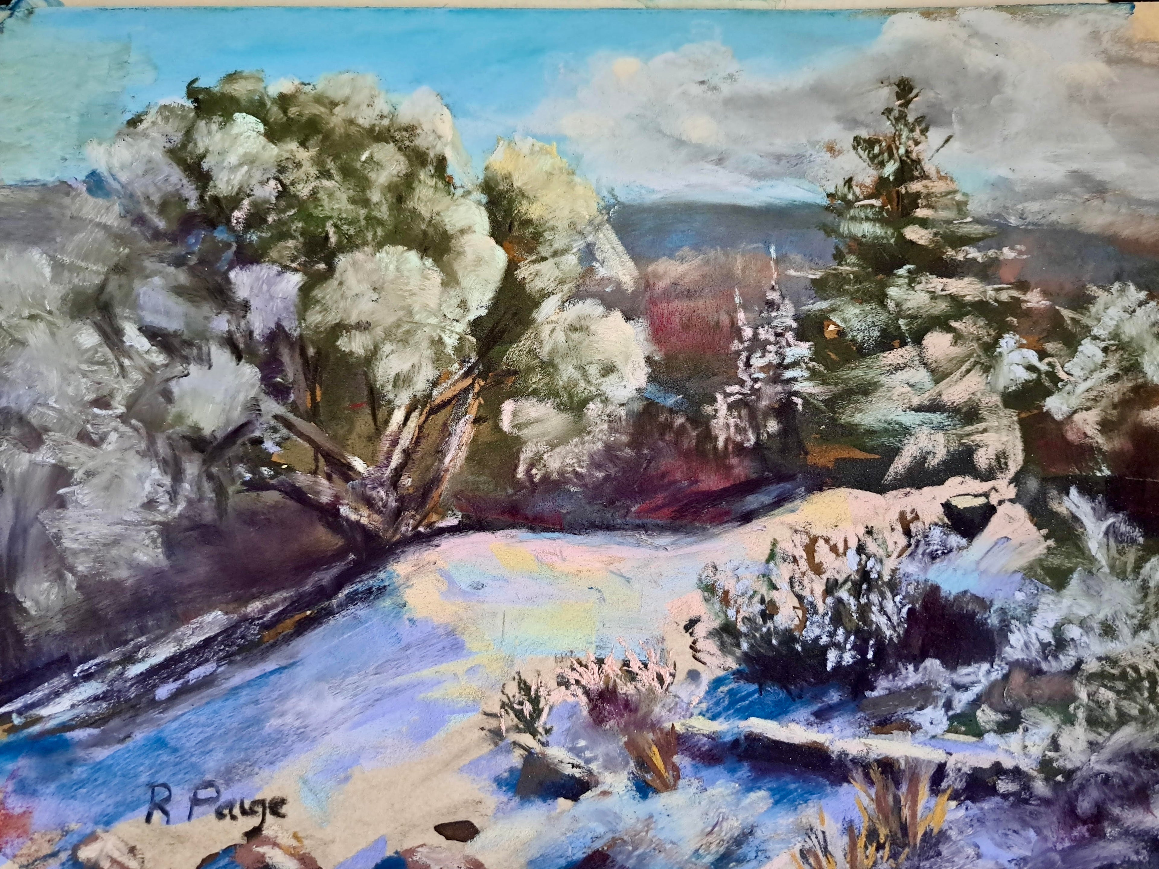 Winter Wonderland Pastel by Randy Paige